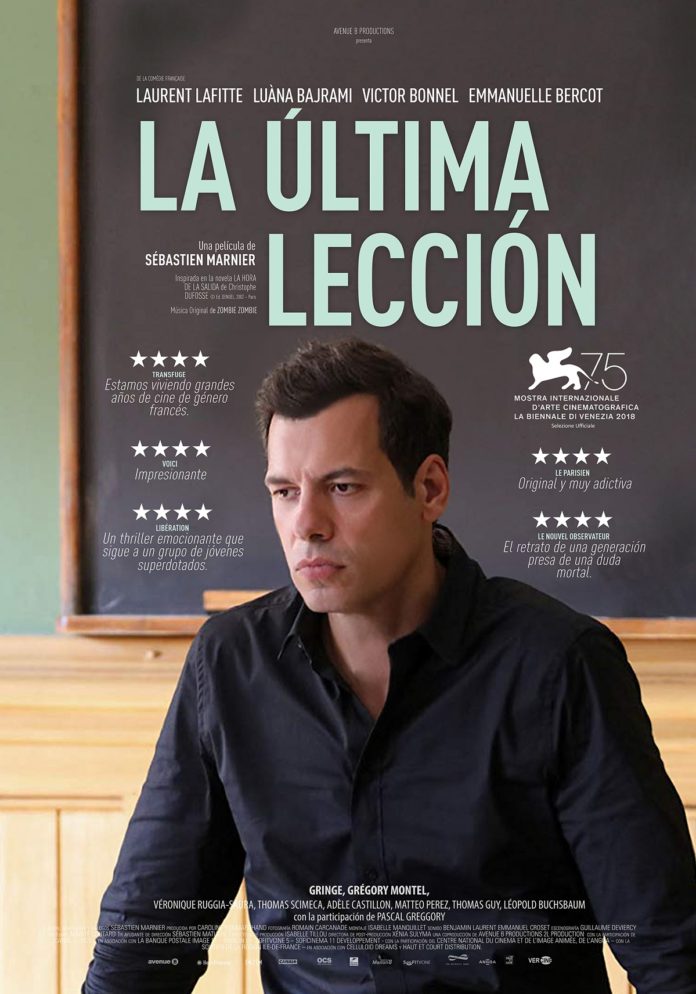 Póster 'La última lección'.
