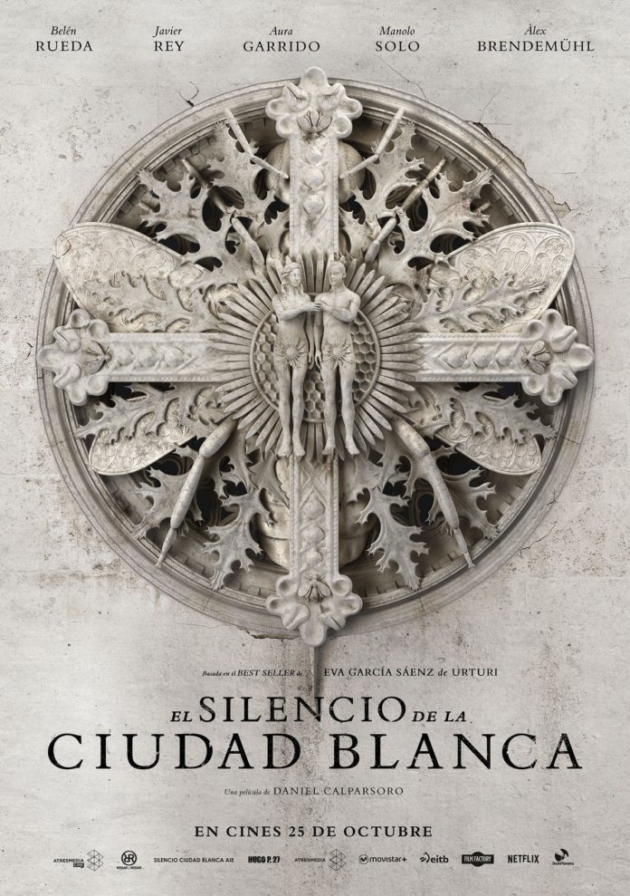 Teaser póster de 'El silencio de la ciudad blanca', de Daniel Calparsoro.
