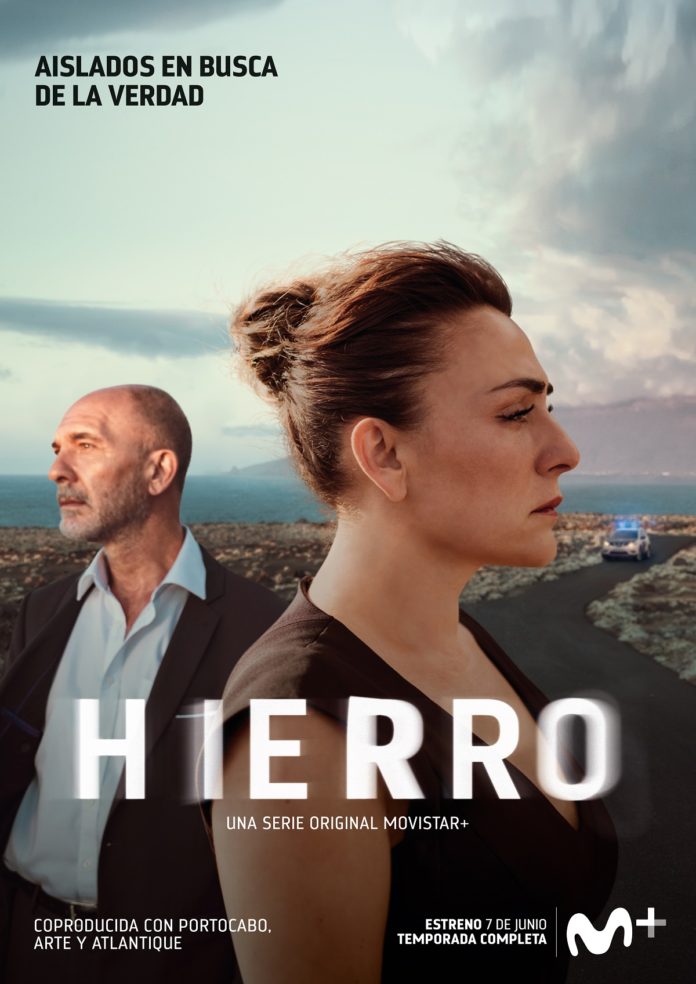 Póster de la serie de televisión 'Hierro'. Movistar+