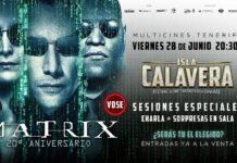 ‘MATRIX’ vuelve a los cines: Sigue al conejo blanco El Festival Isla Calavera ofrece celebrar el 20º aniversario de 'Matrix' a lo grande.