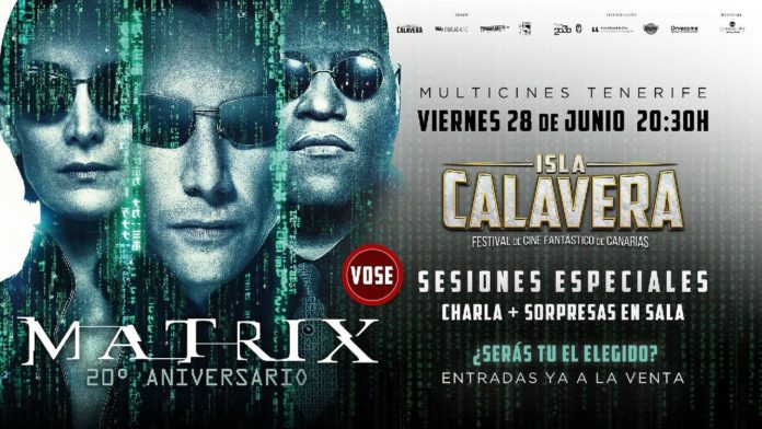 El Festival Isla Calavera ofrece celebrar el 20º aniversario de 'Matrix' a lo grande.