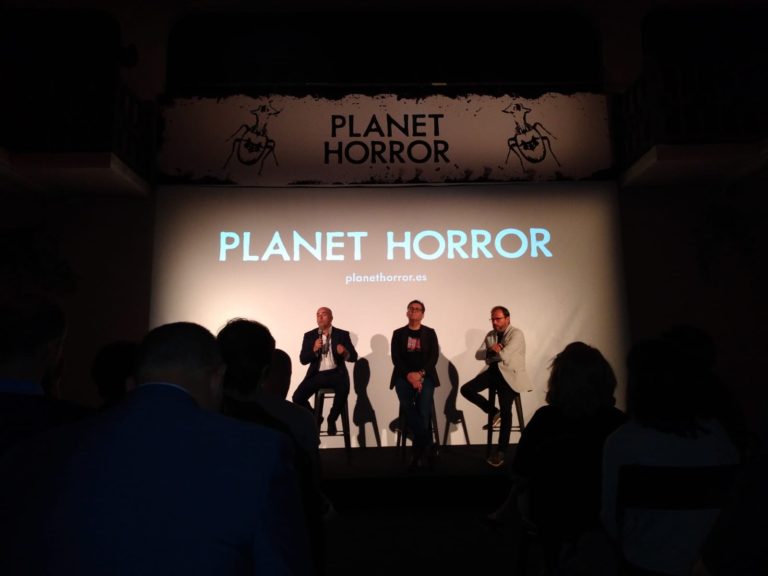 Acto de presentación de la nueva plataforma especializada en cine de género Planet Horror.