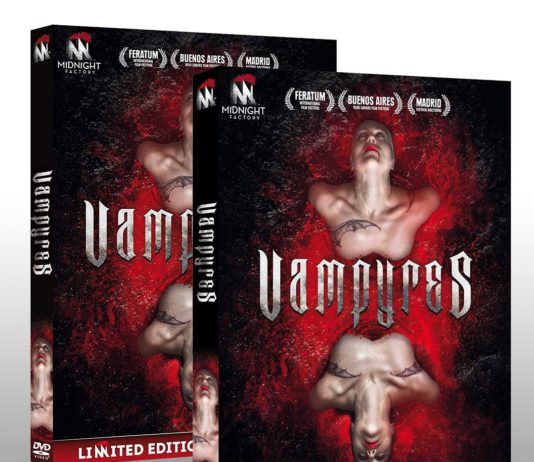 Sale a la venta en Italia una edición de lujo de ‘VAMPYRES’, de Víctor Matellano Carátulas de las ediciones italianas en Blu-Ray y DVD de 'Vampyres', de Víctor Matellano.