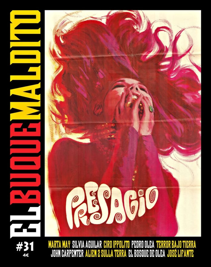 El buque maldito #31. Portada Presagio