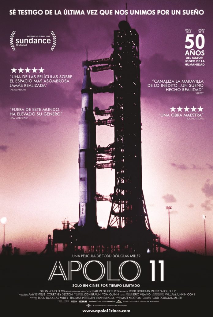 Póster 'Apolo 11'. A Contracorriente Films