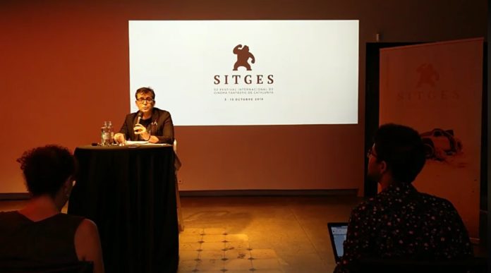 Ángel Sala, director del Festival de Sitges, ofrece en rueda de prensa un primer avance de programación de la 52ª edición.