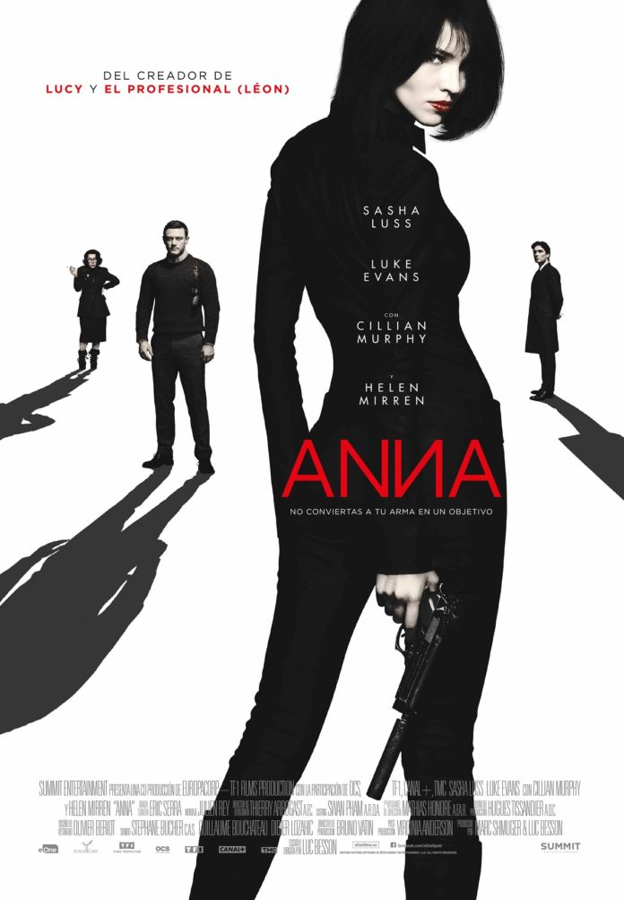 Póster 'Anna', de Luc Besson.