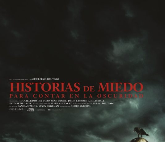 Guillermo del Toro y André Øvredal hablan sobre los libros de ‘HISTORIAS DE MIEDO PARA CONTAR EN LA OSCURIDAD’ Cartel 'Historias de miedo para contar en la oscuridad'.