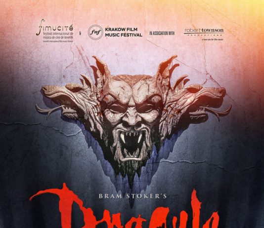 ‘DRÁCULA DE BRAM STOKER’ resucita en FIMUCITÉ con su banda sonora interpretada en directo Póster de 'Bram Stoker's Dracula in Concert', obra de Daniel Fumero.