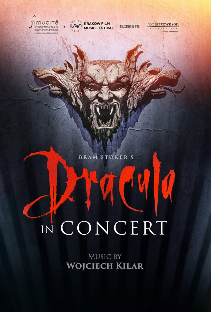 Póster de 'Bram Stoker's Dracula in Concert', obra de Daniel Fumero.