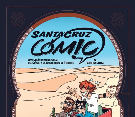 El XVI SALÓN INTERNACIONAL DEL CÓMIC de Tenerife celebra el 80 cumpleaños de Batman Segundo cartel de la XVI edición del Salón Internacional del Cómic y la Ilustración de Tenerife, diseñado por Lucas Morales.