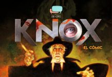 El ‘DR. KNOX’ de Víctor Matellano da el salto al cómic Portada cómic book 'Knox'. Ediciones Idea.