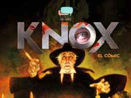 El ‘DR. KNOX’ de Víctor Matellano da el salto al cómic Portada cómic book 'Knox'. Ediciones Idea.