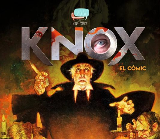 El ‘DR. KNOX’ de Víctor Matellano da el salto al cómic Portada cómic book 'Knox'. Ediciones Idea.