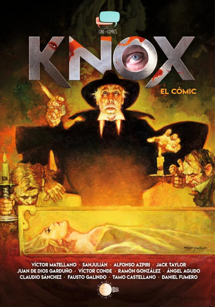 Portada cómic book 'Knox'. Ediciones Idea.