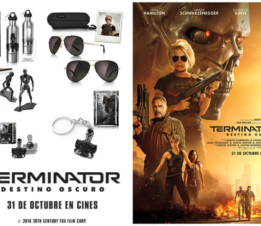 PROMOCIÓN ‘TERMINATOR’: Consigue merchandising de la película Promoción 'Terminator: Destino oscuro'