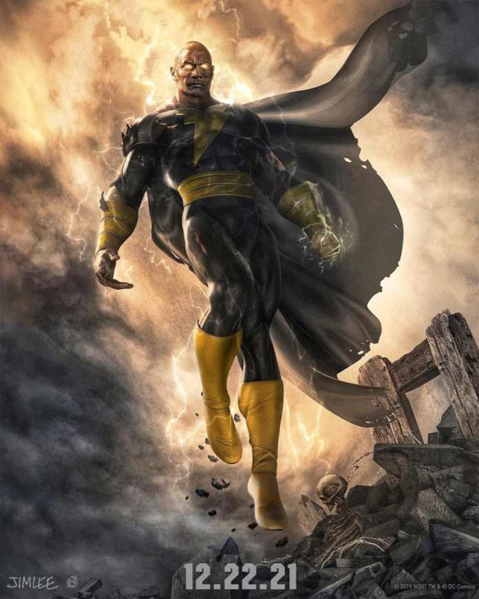 Dwayne Johnson interpretará al poderoso Black Adam para el cine.