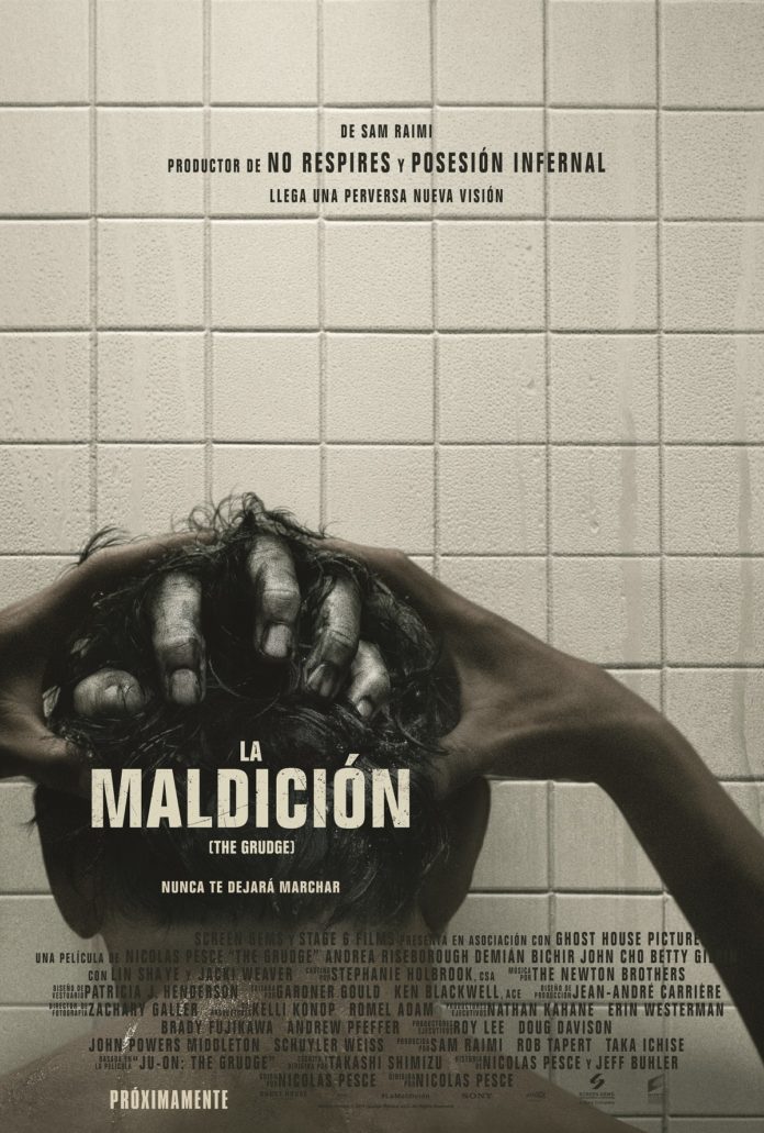 Cartel 'La maldición (The Grudge)', de Nicolas Pesce.