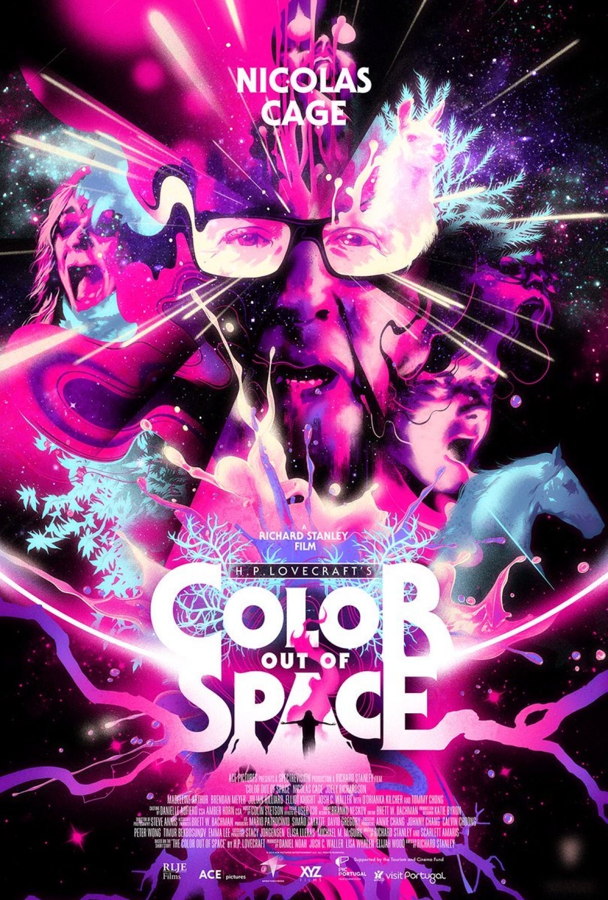 Póster 'Color out of space'.