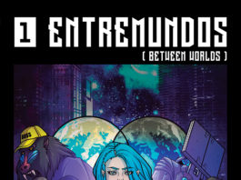 Eduardo Zaramella presenta el cómic ‘ENTREMUNDOS’ en Madrid Portada de 'Entremundos (Between Worlds)'.
