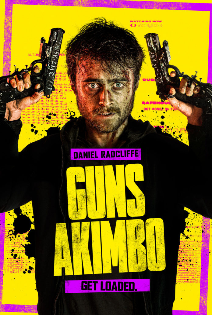 Póster de 'Guns Akimbo'.