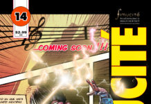 FIMUCITÉ dedica su edición número 14 al universo del cómic y los superhéroes Teaser póster de FIMUCITÉ 14.