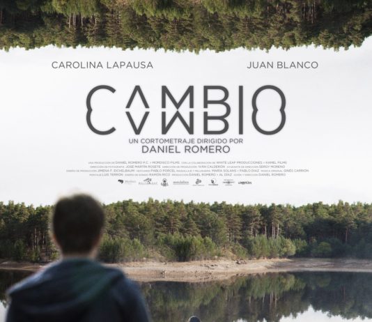 El FESTIVAL ISLA CALAVERA ofrece una selección de cortos en abierto Póster del cortometraje 'Cambio', de Daniel Romero.