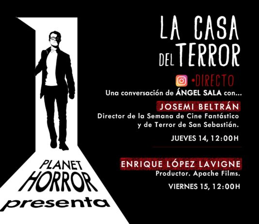 «La casa del terror» de PLANET HORROR abre las puertas a Josemi Beltrán y Enrique López Lavigne La casa del terror de Planet Horror.