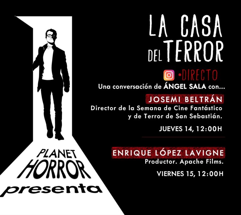 «La casa del terror» de PLANET HORROR abre las puertas a Josemi Beltrán y Enrique López Lavigne