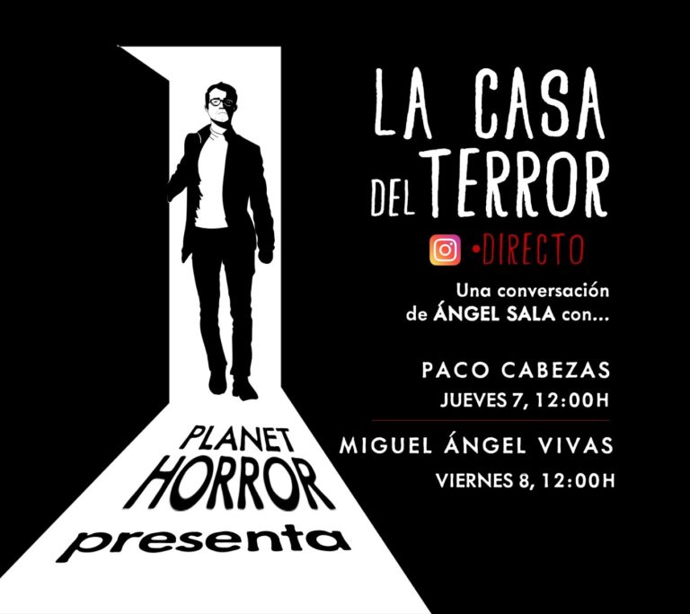 Paco Cabezas y Miguel Ángel Vivas, nuevos protagonistas de «La casa del terror» de Planet Horror