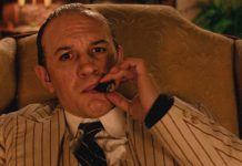 ‘SCARFACE’: Otra cicatriz para Cara cortada El actor británico Tom Hardy caracterizado como Al Capone para el nuevo biopic de Josh Tank.