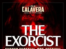 El FESTIVAL DE CINE FANTÁSTICO DE CANARIAS ISLA CALAVERA rinde homenaje a ‘EL EXORCISTA’ en un evento prefestival Evento Prefestival Isla Calavera en homenaje a El Exorcista.