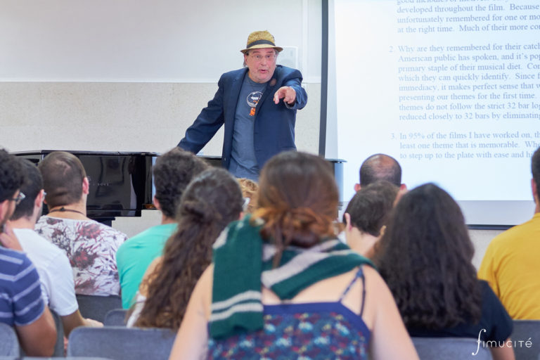 Programa de clases magistrales de la edición 2020 de la FIMUCITÉ FILM SCORING ACADEMY