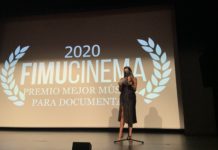 Premio Fimucinema a la mejor partitura para Lolita Ritmanis, por ‘BLIZZARD OF SOULS’ Raquel Toste presenta el Premio Fimucinema a la mejor música para documental.
