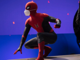SPIDER-MAN en el multiverso Tom Holland como el Hombre araña en la primera imagen del rodaje de ‘Spider-Man 3’