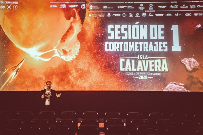 Manuel García de Mesa presenta una de las sesiones de cortometrajes del Festival Isla Calavera 2020.