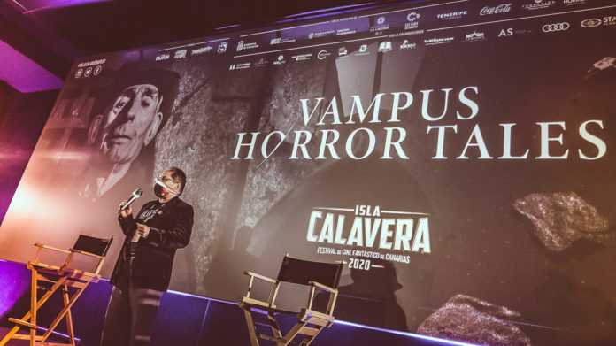 Manuel García de Mesa presenta la proyección de Vampus Horror Tales.