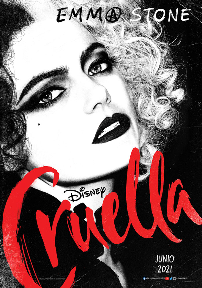 Póster de Cruella, de Craig Gillespie.