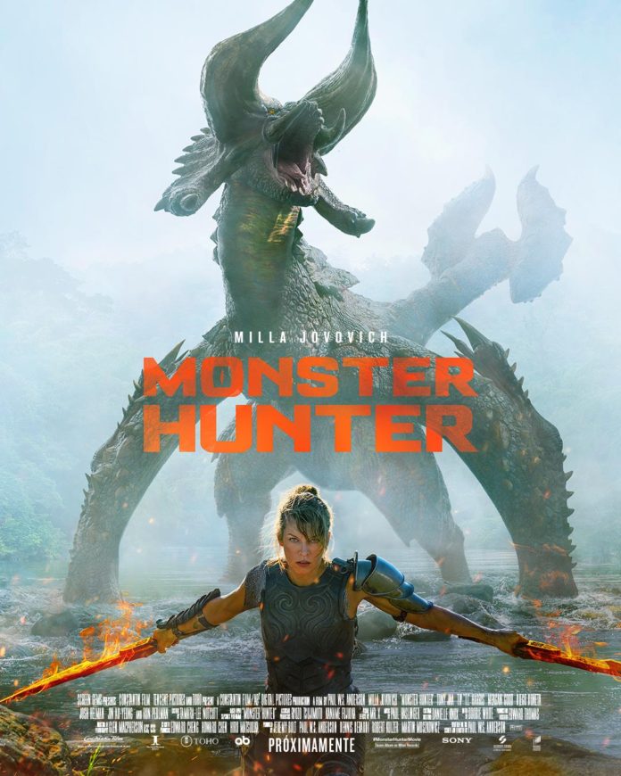Póster de 'Monster Hunter', de Paul W. S. Anderson.