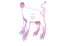 Carlos Vermut prepara el rodaje de MANTÍCORA, su cuarta película Dibujo original de Carlos Vermut sobre una de las versiones de guion de 'Mantícora'.