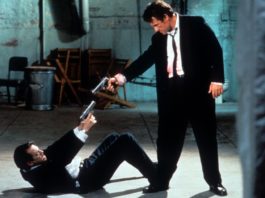RESERVOIR DOGS. Perros de leyenda Reservoir Dogs dejó fotogramas icónicos para la historia del cine.
