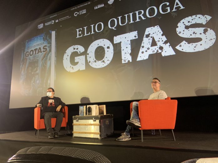 Presentación de 'Gotas', de Elio Quiroga, en Multicines Tenerife.
