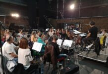 La música del original de Netflix EL PÁRAMO, escrita por Diego Navarro, se graba en Cracovia Sesión de grabación de la banda sonora original de El Páramo. // (c) Gorka Oteiza (Soundtrackfest)