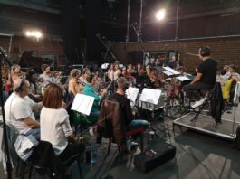 La música del original de Netflix EL PÁRAMO, escrita por Diego Navarro, se graba en Cracovia Sesión de grabación de la banda sonora original de El Páramo. // (c) Gorka Oteiza (Soundtrackfest)