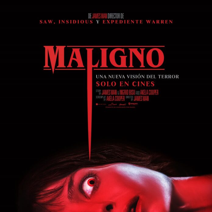 Póster de Maligno, de James Wan.