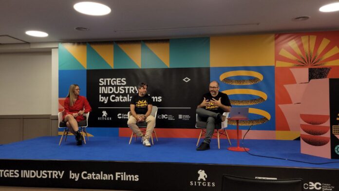Presentación del Festival de Cine Fantástico de Canarias Isla Calavera 2021 en el Festival de Sitges.