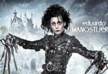 CHARLAS DE CINE propone revisitar EDUARDO MANOSTIJERAS en pantalla grande Eduardo Manostijeras, de Tim Burton.