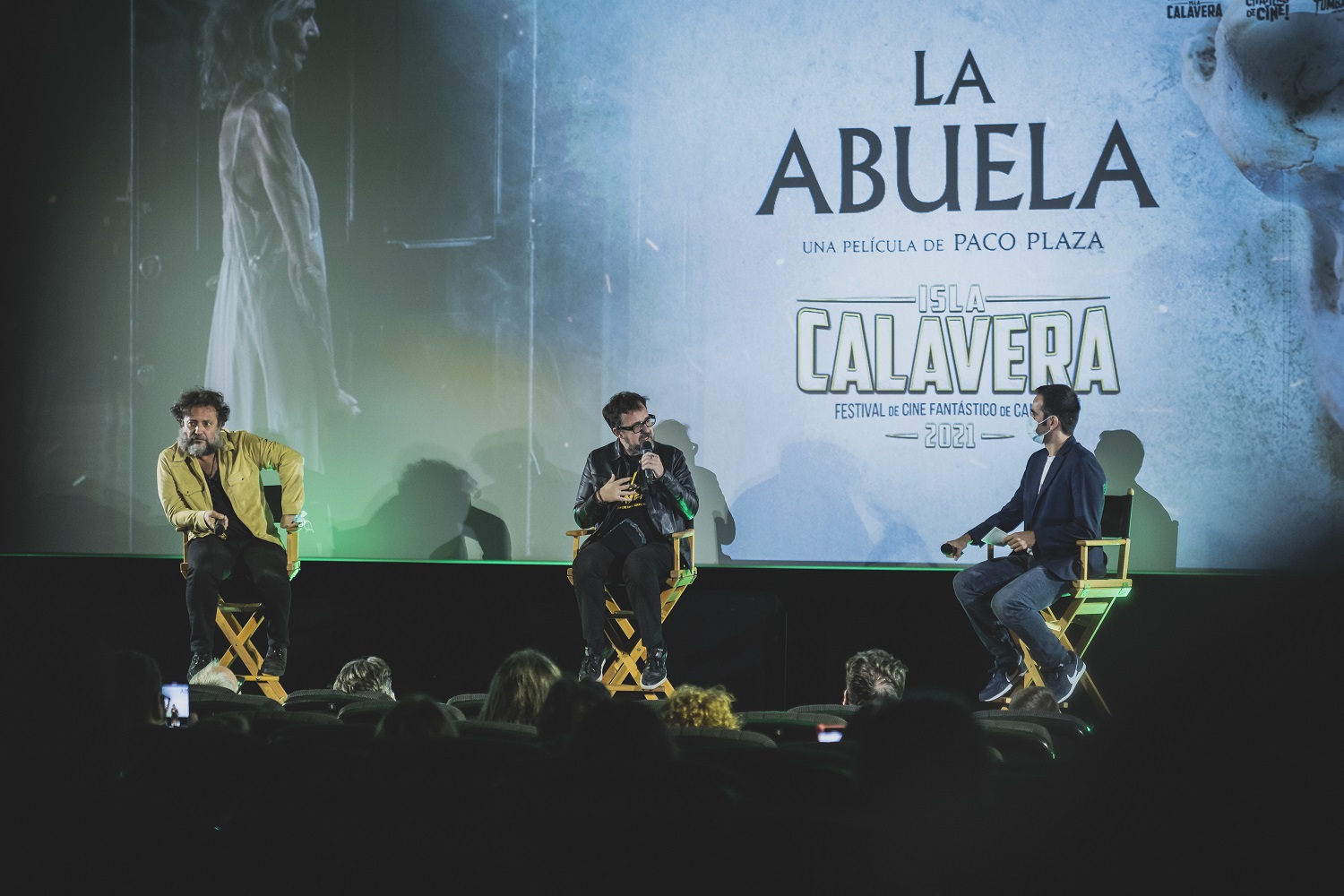 Enrique López Lavigne y Paco Plaza, productor y director de ‘La abuela’.