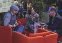 Crónica del V FESTIVAL DE CINE FANTÁSTICO DE CANARIAS ISLA CALAVERA Neil Marshall, Charlotte Kirk y Manuel García de Mesa en Isla Calavera 2021.