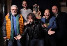 Buenas noches, señor Monstruo: MI ADORADO MONSTER llega a los cines Millán Salcedo, Javier Botet, Enrique López Lavigne, Víctor Matellano y Arturo de Bobadilla en el estreno de Mi adorado Monster en Madrid.